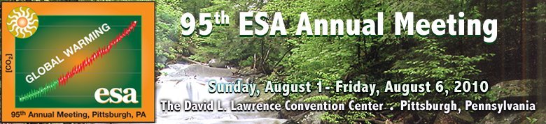 95th ESA Annual Meeting (August 1 -- 6, 2010)