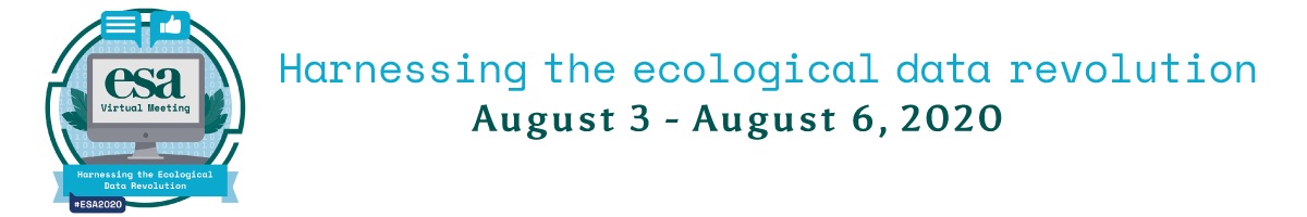 2020 ESA Annual Meeting (August 3 - 6)